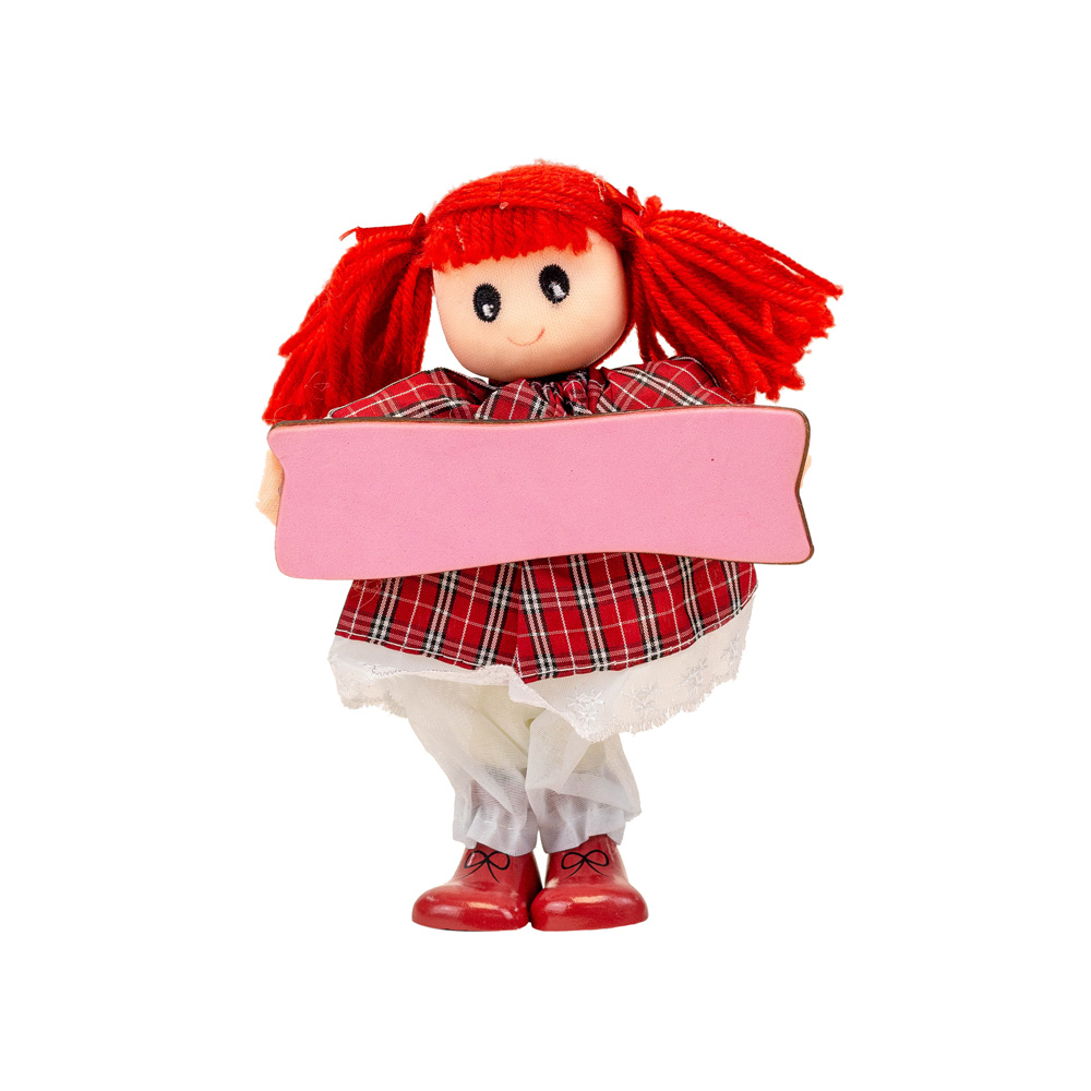 muñeca pelirroja-rubia zy toys hoo77b - Comprar Outras Bonecas